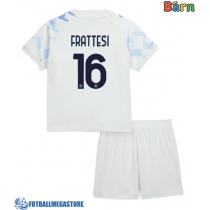 Fotballdrakt Barn Inter Milan Davide Frattesi #16 Bortedraktsett 2025-26 Kortermet (+ Korte bukser)